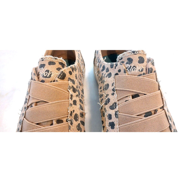 Women's Blowfish Malibu Play Cheetah Sneakers Shoes Size 8-8.5 - Picture 3 of 9